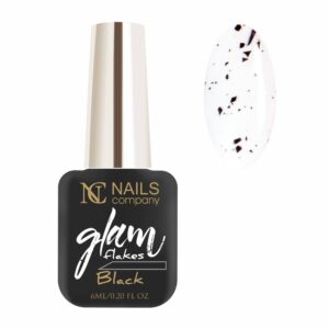 Glam Flakes Black Ημιμόνιμο 6ml