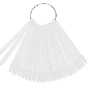 Νυχιέρα με κρίκο (40sticks) Λευκό Οβάλ